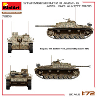 Sturmgeschütz III Ausf. G - April 1943 - Alkett Produktion - 1:72