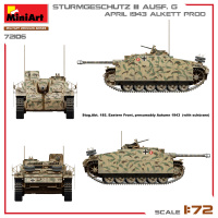 Sturmgeschütz III Ausf. G - April 1943 - Alkett Produktion - 1:72