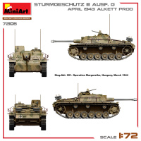 Sturmgeschütz III Ausf. G - April 1943 - Alkett Produktion - 1:72