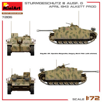 Sturmgeschütz III Ausf. G - April 1943 - Alkett Produktion - 1:72