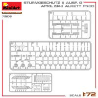 Sturmgeschütz III Ausf. G - April 1943 - Alkett Produktion - 1:72