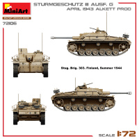 Sturmgeschütz III Ausf. G - April 1943 - Alkett Produktion - 1:72