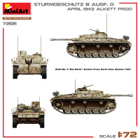 Sturmgeschütz III Ausf. G - April 1943 - Alkett Produktion - 1:72