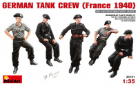 German Tank Crew - France 1940 - 1/35