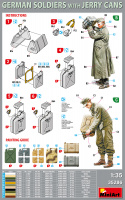 German Soldiers with Jerry Cans - 1/35