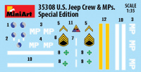 US Jeep Crew & MP's - Special Edition - 1/35