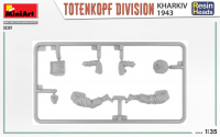 Totenkopf Division - Charkiw 1943 - mit Resin-Köpfen - 1:35