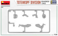 Totenkopf Division - Charkiw 1943 - mit Resin-Köpfen - 1:35