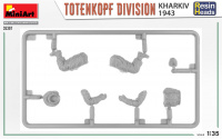 Totenkopf Division - Charkiw 1943 - mit Resin-Köpfen - 1:35