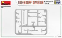 Totenkopf Division - Charkiw 1943 - mit Resin-Köpfen - 1:35