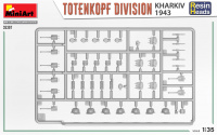 Totenkopf Division - Charkiw 1943 - mit Resin-Köpfen - 1:35