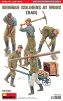 German Soldiers at Work - Reichs Arbeits Dienst RAD - Special Edtion - 1/35