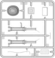 Wasserpumpe mit Zubehör / Water Pump Set - 1:35