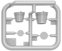 Betonmischer Set mit Baustellenzubehör - 1:35