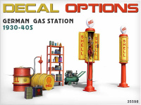 Deutsche Zapfsäulen 1930 - 1940er Jahre / German Gas Station 1930s - 1940s - 1:35