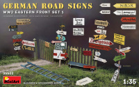 German Road Signs - Eastern Front WW2 - Set 1 - 1/35