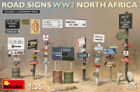 Road Signs - WW2 North Africa - 1/35