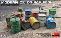 Modern Oil Drums 200L - 1/35