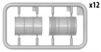 Moderne Ölfässer 200L - 1:35