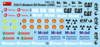 Moderne Ölfässer 200L - 1:35