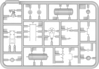 Italienische Zapfsäulen 1930 - 1940er Jahre / Italian Petrol Station 1930s - 1940s - 1:35