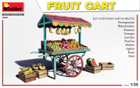 Marktkarren mit Obst / Fruit Cart - 1:35