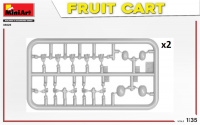 Marktkarren mit Obst / Fruit Cart - 1:35