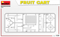 Marktkarren mit Obst / Fruit Cart - 1:35