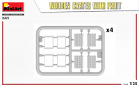 Holzkisten mit Obst / Früchten - 1:35