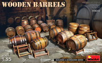 Wooden barrels - 1/35