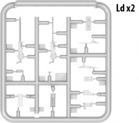 US Machine Gun Set - 1/35