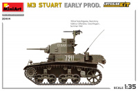 M3 Stuart - Early Production - with full interior - 1/35