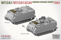 M113 U.S. Armored Personnel Carrier - 2in1 - 1/16
