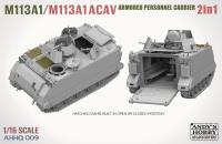 M113 U.S. Armored Personnel Carrier - 2in1 - 1/16