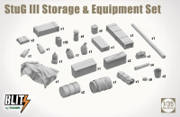 StuG III Storage & Equipment Set - 1/35