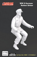 German Sd.Kfz. 2 - Kettenkraftrad - Driver Figure - 1/16