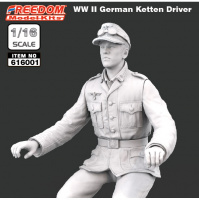 German Sd.Kfz. 2 - Kettenkraftrad - Driver Figure - 1/16