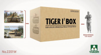 Tiger I - Big Box - 2 Bausätze + 1:16 Michael Wittmann Figur - 1:35