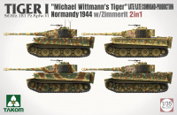 Tiger I Box 2 - 2 kits + 1/16 Michael Wittmann figure - 1/35