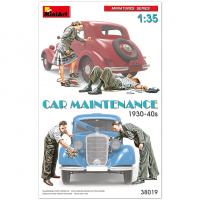 Car Maintenance - 1930 - 1940s - 1/35