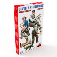 Civilian Drivers - 1930 - 1940s - 1/35