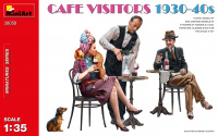 Cafe Visitors - 1930 - 1940s - 1/35