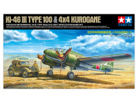 Ki-46 III Type 100 & 4x4 Kurogane - 1/48