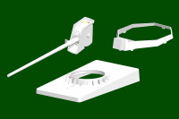 MK-45 Mod. 4 (5-inch/62-caliber) Naval Gun / Schiffsgeschütz - 1:35