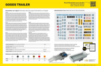 PKW Anhänger / Goods Trailer - 4in1 - 1:24