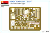 Deutscher 3t LKW 3,6-36S frühe Produktion - PmQ Typ - 1:35