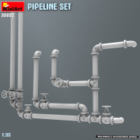 Rohrleitungen / Pipeline-Set - 1:35