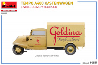 Tempo A400 Kastenwagen - 3 Rad LKW - 1:35