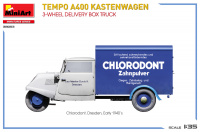 Tempo A400 Kastenwagen - 3 Rad LKW - 1:35