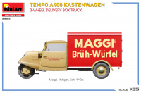 Tempo A400 Kastenwagen - 3 Rad LKW - 1:35